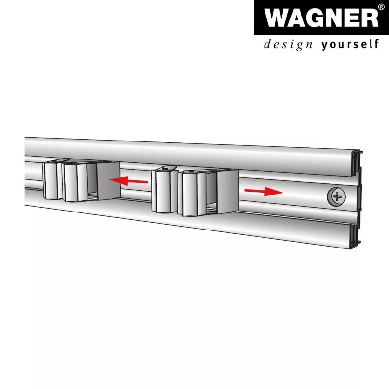 Wagner Design Yourself wandbeugel WH 2095 zwart (15209502)