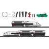 Märklin TGV Duplex H0 5-delige digitale treinset met Mobile Station 2, wit/zwart 029406