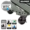 WAGNER design yourself plantenroller GH0558 kunststof, Ø 38,5 cm donkergroen rond, 1 stk. 20055801