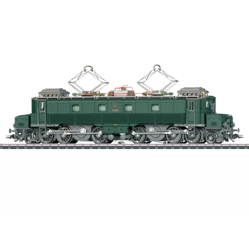 Märklin 39521 H0 elektrische locomotief Ce 6/8 III 'Köfferli' van de SBB