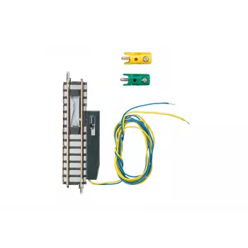 Märklin Z spoor recht ontkoppelspoor 8587 - 110 mm, zwart