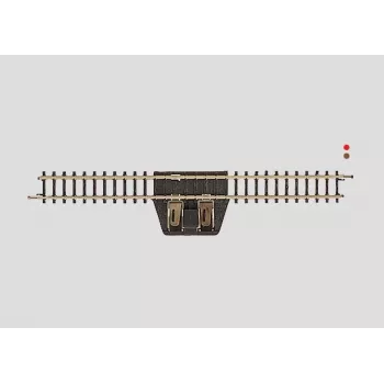 Märklin Z-spoor recht aansluitspoor 8590 (110 mm, zwart/geel)