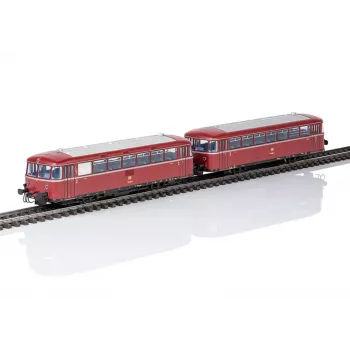Märklin 038980 H0 railbus BR 798 + BR 998 DB tijdperk IV mfx+ digitaal sound
