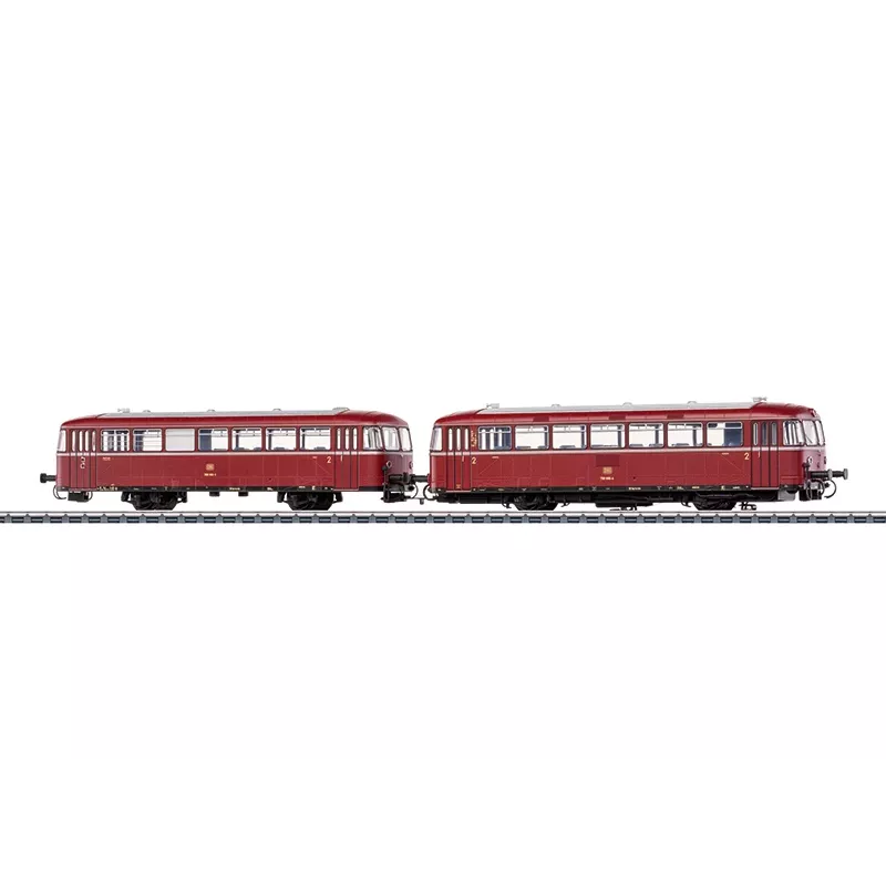 Märklin 038980 H0 railbus BR 798 + BR 998 DB tijdperk IV mfx+ digitaal sound