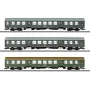 Märklin 42580 H0 3-delige set DR personenwagens