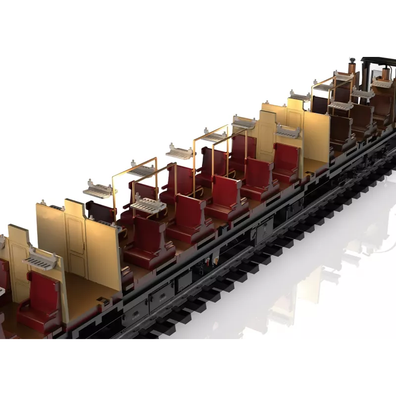 Märklin 42580 H0 3-delige set DR personenwagens