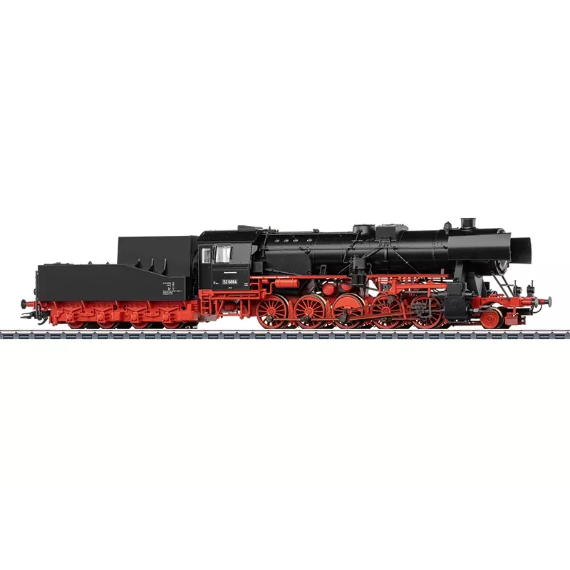 Märklin 039535 H0 stoomlocomotief BR 52 met raamlocomotieftender van de DB