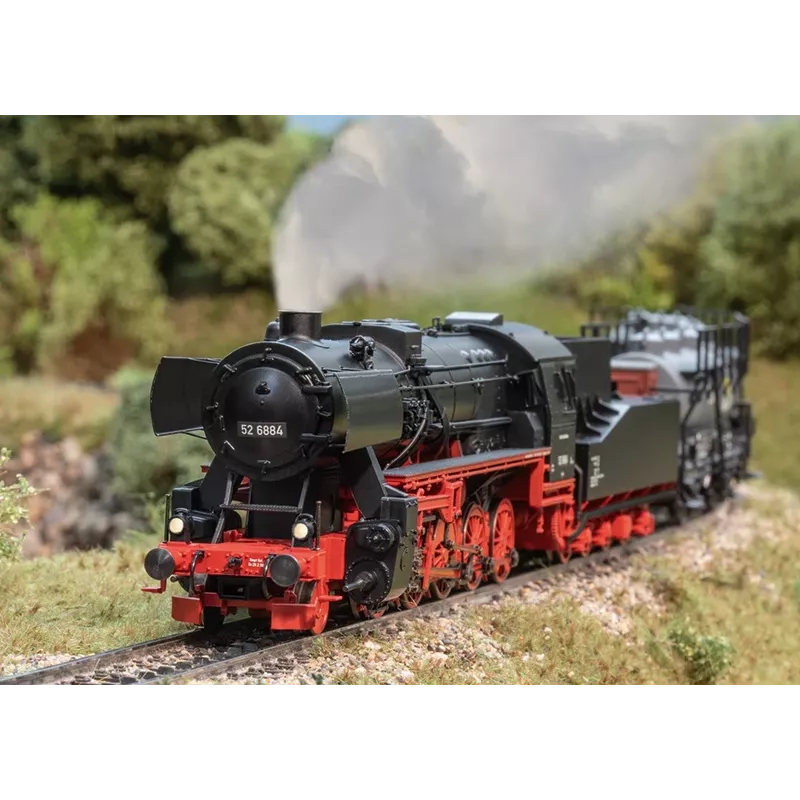 Märklin 039535 H0 stoomlocomotief BR 52 met raamlocomotieftender van de DB