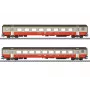 Märklin 42191 H0 2-delige set personenrijtuigen Swiss Express van de SBB