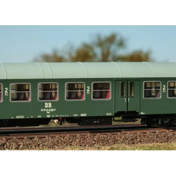 Märklin 42581 H0 personenrijtuig 2e klas van de Deutsche Reichsbahn, tijdperk III