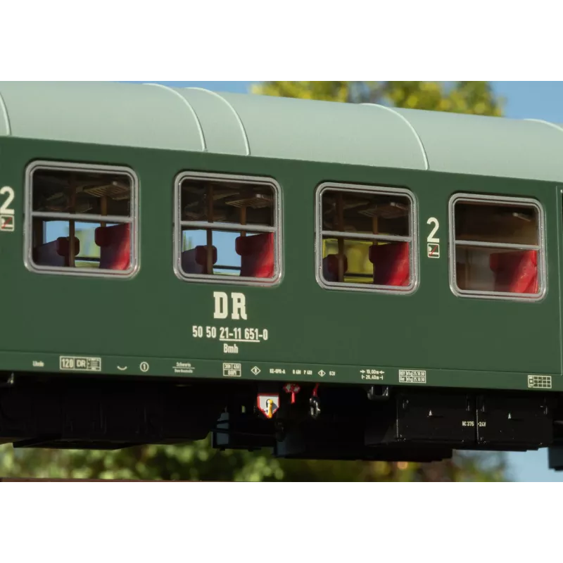 Märklin 42581 H0 personenrijtuig 2e klas van de Deutsche Reichsbahn, tijdperk III