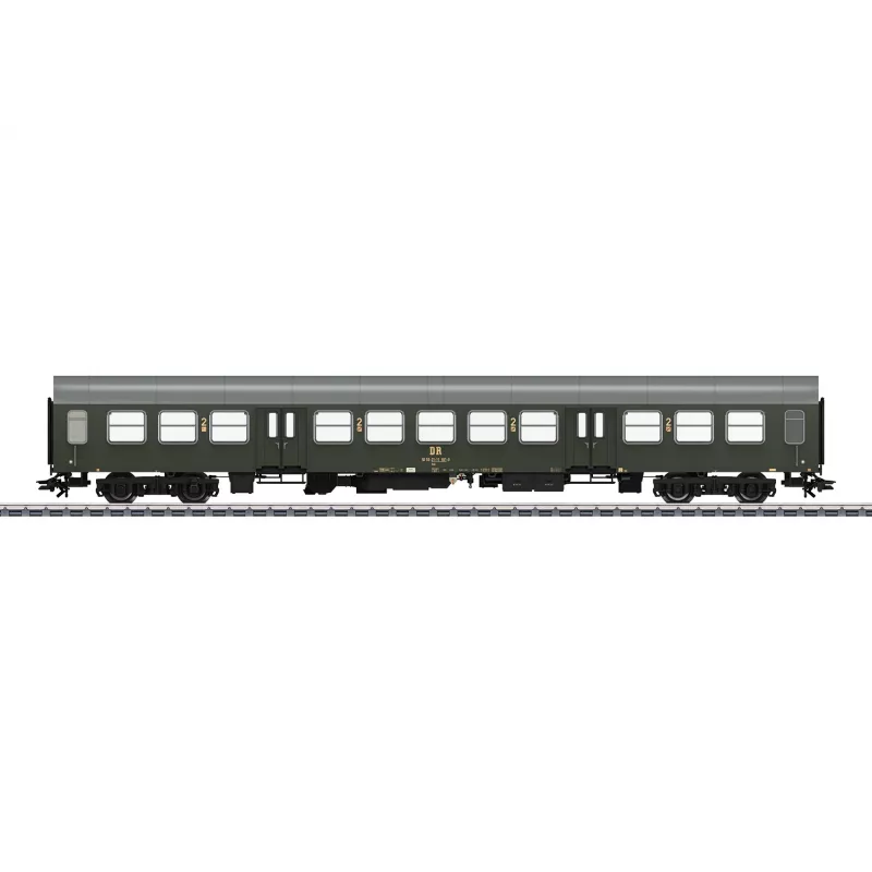 Märklin 42581 H0 personenrijtuig 2e klas van de Deutsche Reichsbahn, tijdperk III