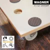 Wagner MM 1319 20131901 transportroller, tot 200 kg, wit