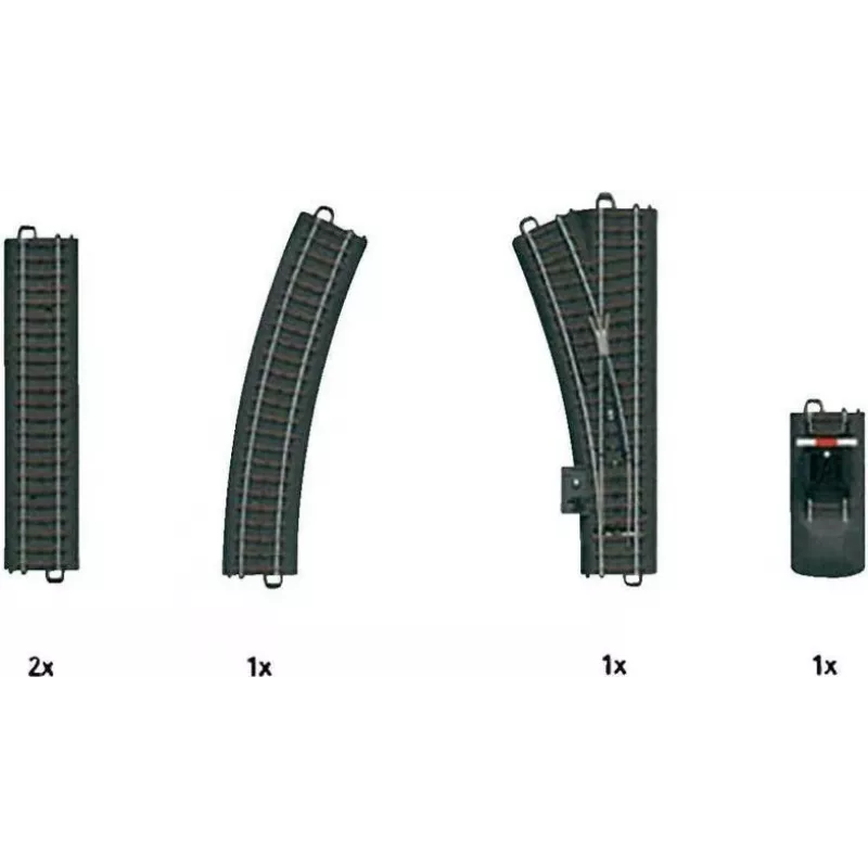 Märklin C-rails uitbreidingsset C1 – schaal H0 (24900)