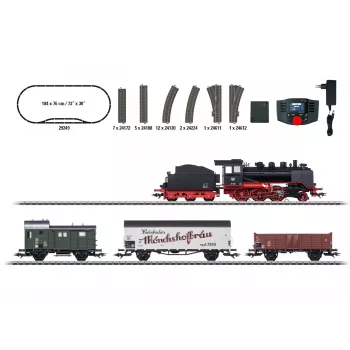 Märklin 29249 H0 digitale startset - goederentrein met DB Baureihe 24 stoomlocomotief