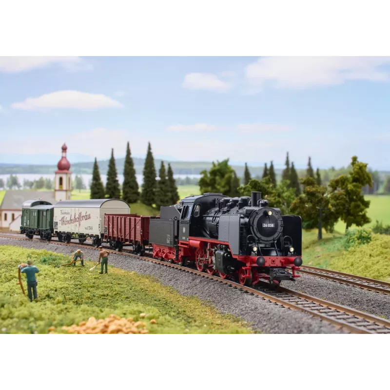 Märklin 29249 H0 digitale startset Lokale goederentrein met BR 24 van de DB