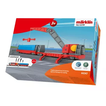 Märklin World 44347 H0 beladingsset met kraanwagen