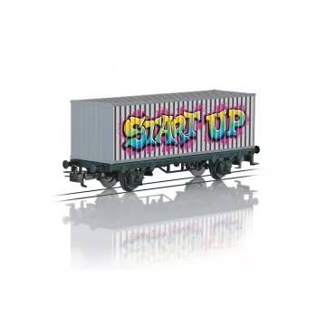 Märklin 44831 H0 gesloten goederenwagen, Märklin Magazin jaarwagen 2001, tijdperk V, AC, Relex-koppelingen