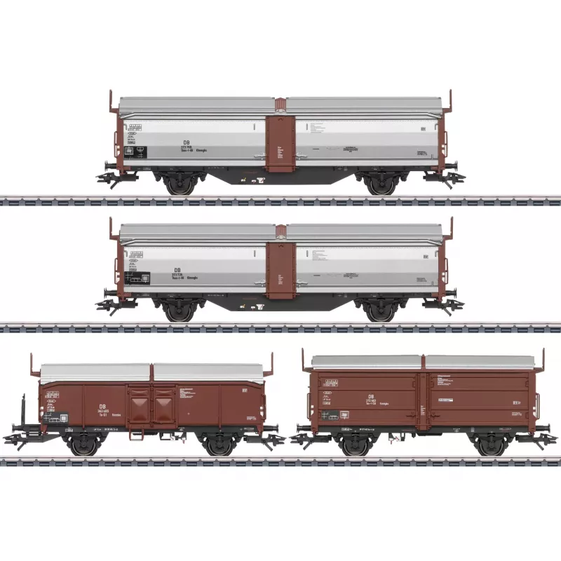 Märklin Tbes-t-66 schuifdak/schuifwandwagenset (47301)