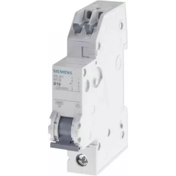 Siemens SENTRON 5SJ61167KS installatieautomaat 1-polig B16 6kA 230/400V AC