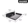 Wagner design yourself wandhouder WH 2088 zwart (15208801)