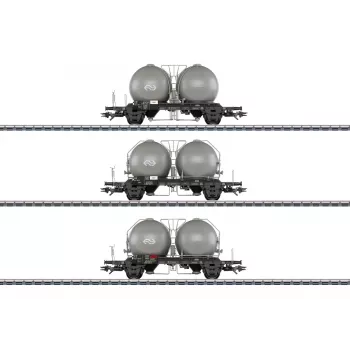 Märklin 46632 H0 3-delige kogelsilo-set van de NS