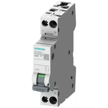 Siemens SENTRON 5SL6010-6 installatieautomaat, 1P+N, C10, 230V, 6kA