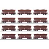 Märklin 46670 H0 12-delige goederenwagenset Falder NS 182 van de DB AG