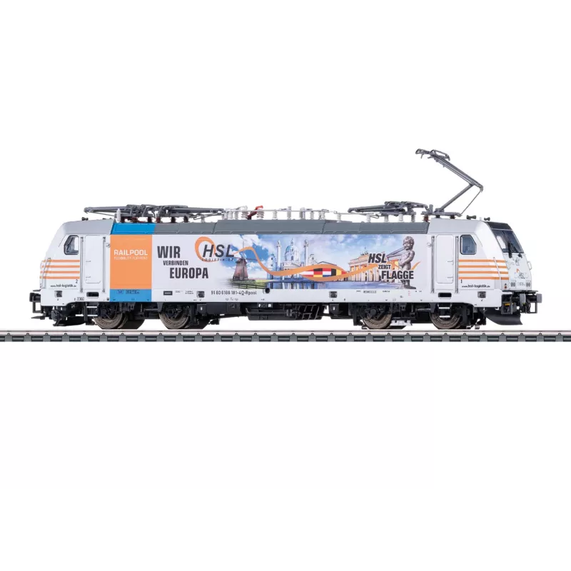 Märklin 38803 H0 elektrische locomotief BR 186 van HSL Logistik