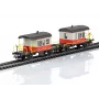 Märklin 46850 H0 SBB Sputnik schuifwandwagenset, 2 wagens