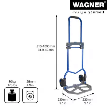 Wagner design yourself MM 4123 steekwagen tot 80 kg (20412301)