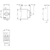 Siemens 3LD30300TK13 hoofdschakelaar / lastscheider, 3-polig, 16 A, 7,5 kW, rood/geel
