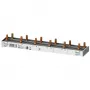 SIEMENS 5ST36760 pen-verzamelrail 10mm² 1P+N 12 modules, 6 AFDD + 6 componenten