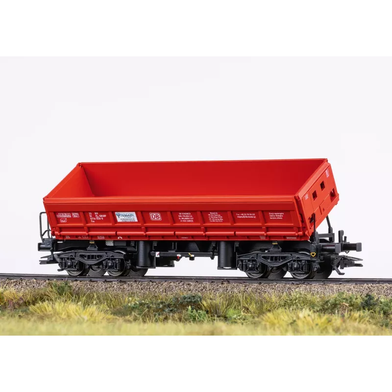 Märklin 48458 H0 3-delige zijkipperwagenset Fas van DB Schenker Rail Polska S.A.