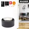 Wagner design yourself EH 5171 deurstopper, zinkdrukgietsel met rubberbuffer, Ø 5 cm, matnikkel/zwart 15517111