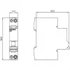 Siemens 5SL60166MC 2-polige 16 A C-karakteristiek installatieautomaat, 6 kA