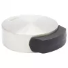 Wagner Design Yourself EH 5111 vloermontage deurstopper, zinkdrukgietsel met rubberring, satijnnikkel, 50 mm diameter (15511111)