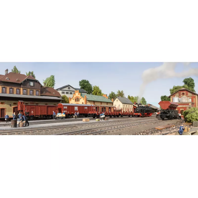 Märklin 48820 H0 G10 gesloten goederenwagen, Deutsche Bundesbahn, tijdperk III