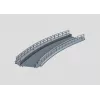Märklin bochtige hellingbaan voor brugpijlers H0 schaal grijs 074623