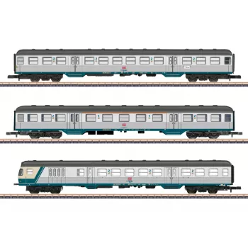 Märklin 087183 Z schaal wagenset Karlsruher Kopf DB A