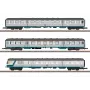 Märklin 087183 Z schaal wagenset Karlsruher Kopf DB A