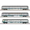 Märklin 087183 Z schaal wagenset Karlsruher Kopf DB A