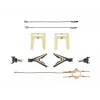 Märklin 72022 stroomvoerende kortkoppelingen, 2 stuks, H0