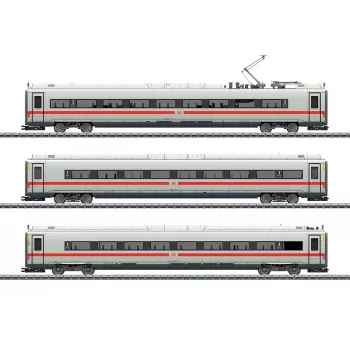 Märklin 43726 aanvullingswagenset voor ICE 4, spoor H0, grijs