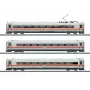 Märklin 43726 aanvullende rijtuigenset voor de ICE 4, schaal HO, grijs