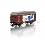 Märklin 44252 H0 Gms 30 gesloten goederenwagen, tijdperk III, DB, bruin