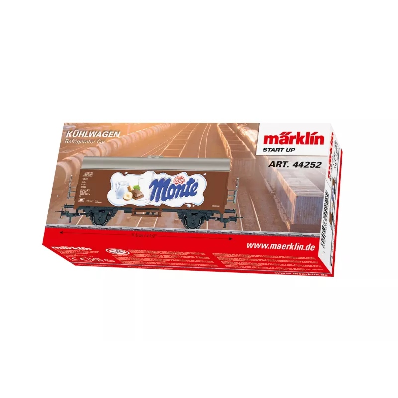 Märklin 44252 H0 Gms 30 gesloten goederenwagen, tijdperk III, DB, bruin
