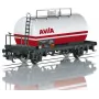 Märklin 44404 H0 koelwagen Gs 210, Märklin Magazin jaargangwagen 2004, tijdperk V, wit/zilver, 139 mm