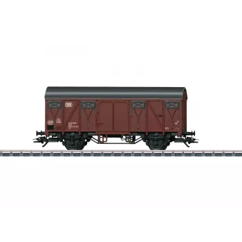 Märklin 44500 H0 gesloten goederenwagen met remmersplatform, DB, tijdperk IV