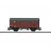 Märklin 44500 H0 gesloten goederenwagen met remmersplatform, DB, tijdperk IV